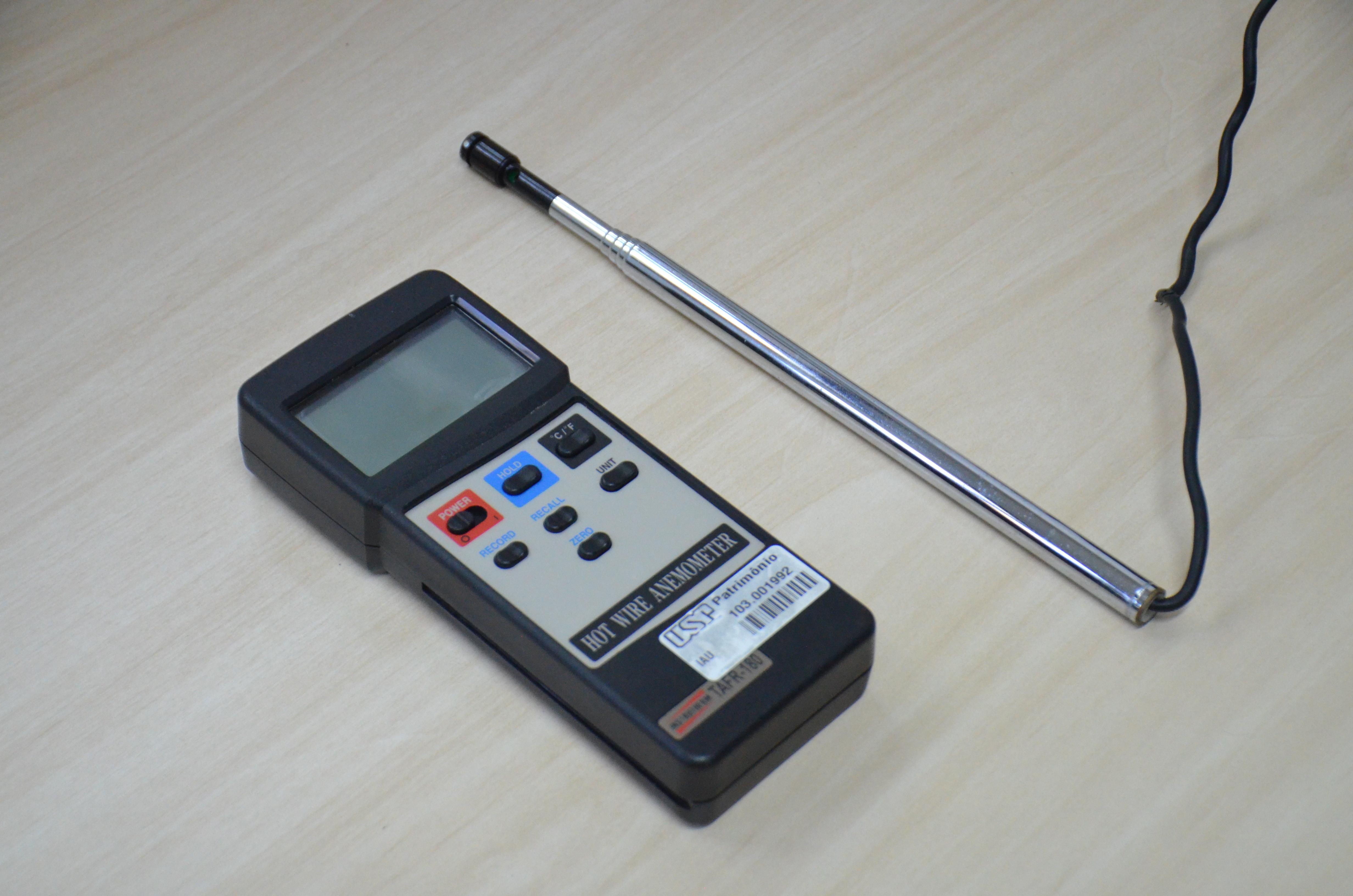 Termo-Anemômetro Digital TAFR-180