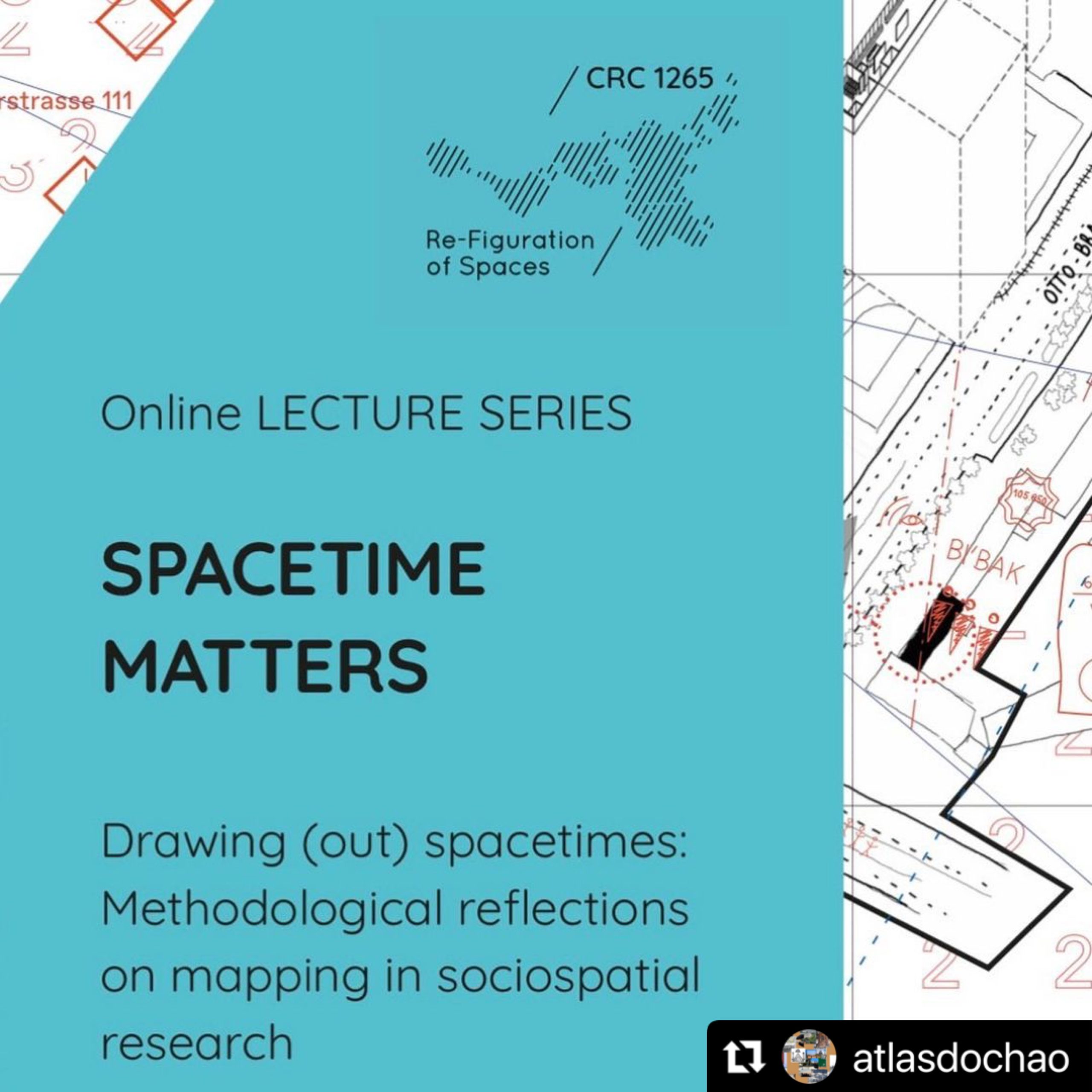 Projeto Atlas do Chão será apresentado no SpaceTime Matters – TU Berlin