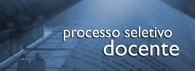 processo seletivo docente