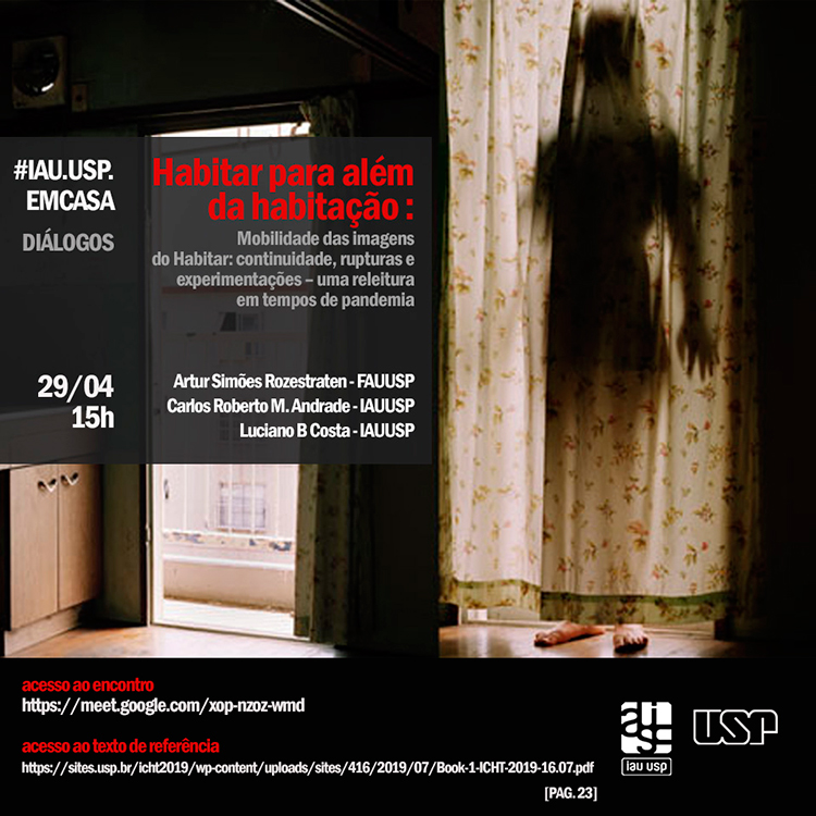 iau-usp-em-casa habitar cartaz