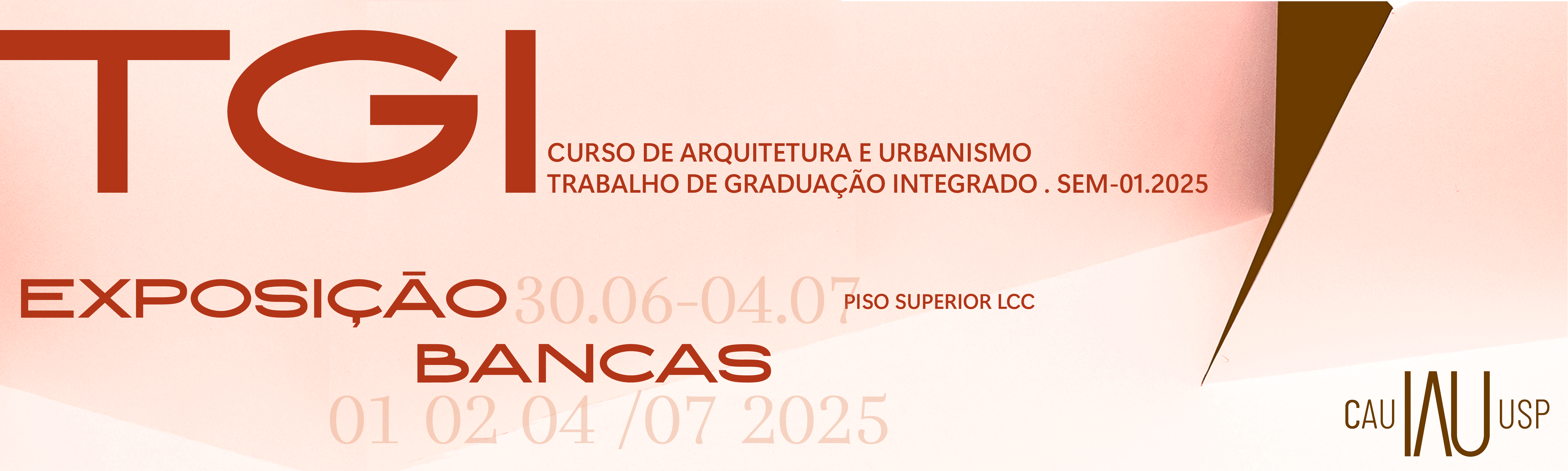 Bancas TGI – 1º Semestre de 2025