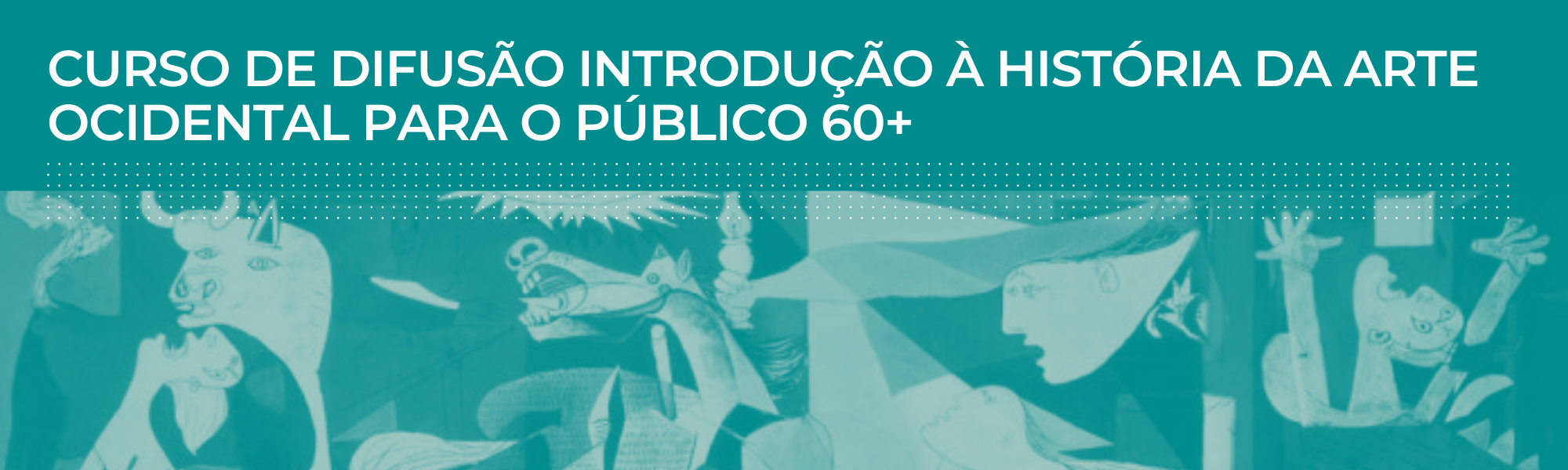 Inscrições abertas para o curso de difusão: “Introdução à História da Arte Ocidental para o público 60+”